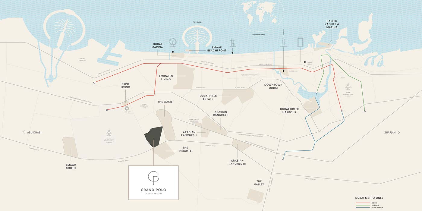 Selvara at Grand Polo Club & Resort Location